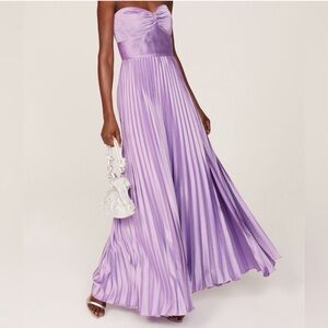 AMUR STEF PLEATED DRESS